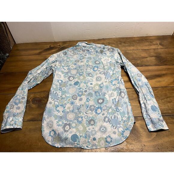 Junya Watanabe Comme Des Garcons Man Runway Floral Men’s Button Up Shirt Size S - Picture 13 of 13